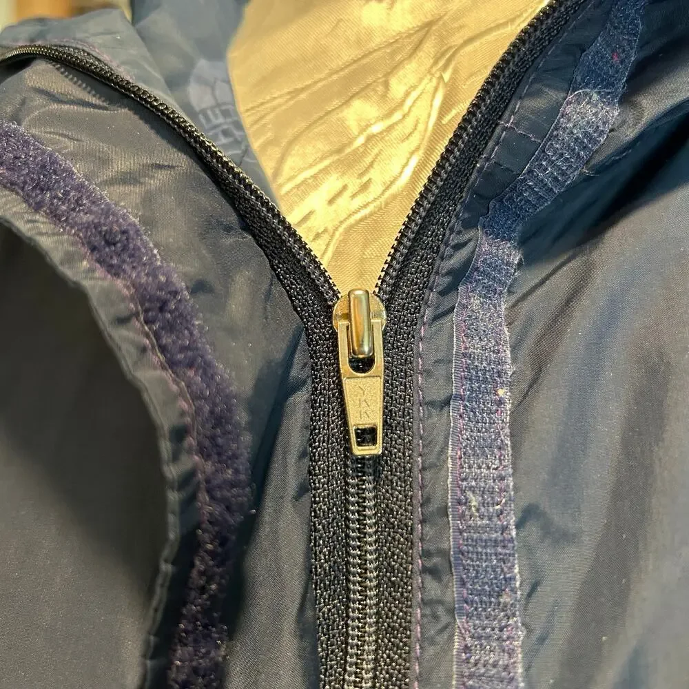 Vintage 90s The North Face Gore-Tex Navy Pullover Anorak Gorpcore Womens M